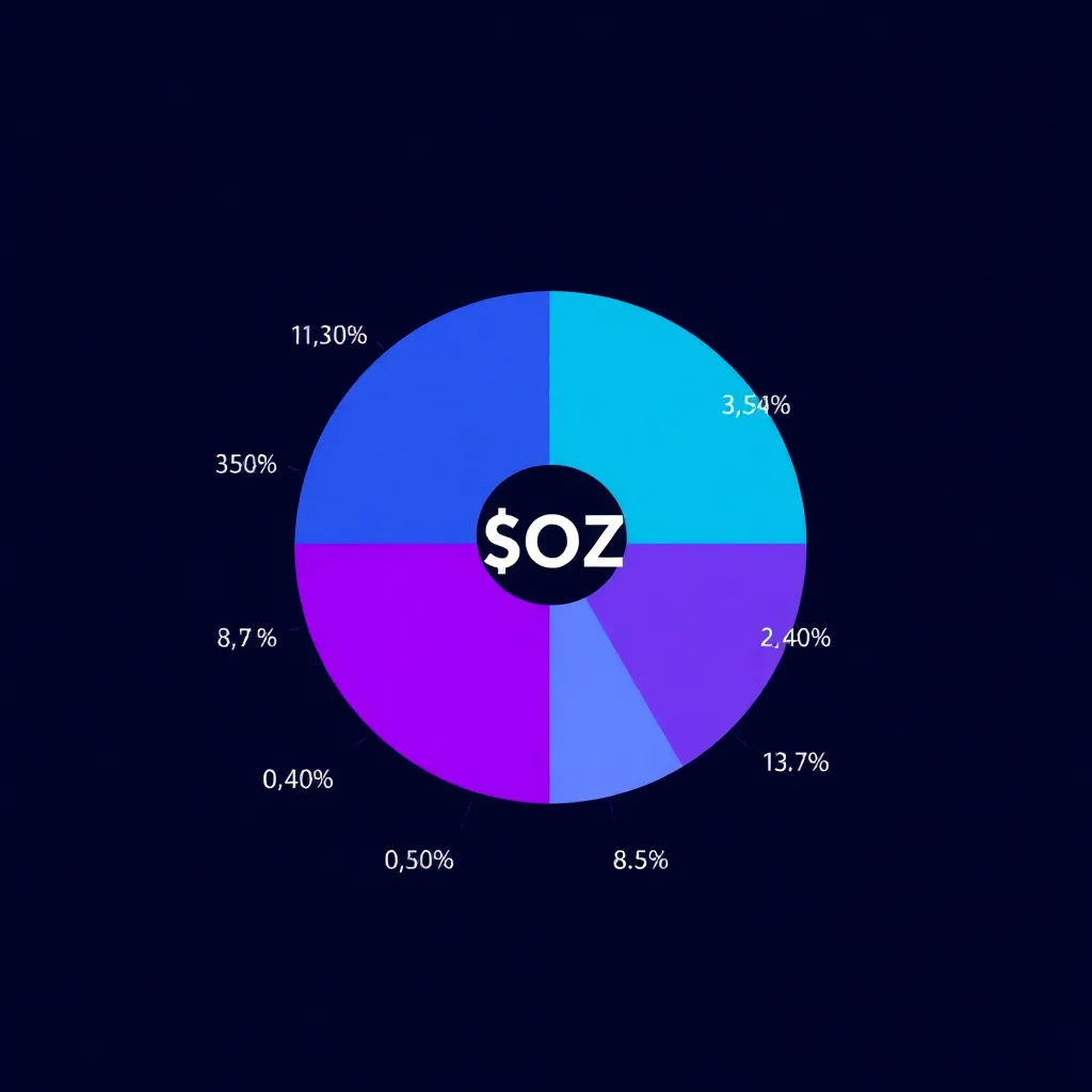 $OZ Token Distribution Chart